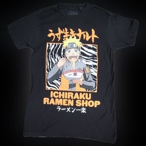 Naruto tshirt Ramen style! Gently used in good condition. Anime gear!